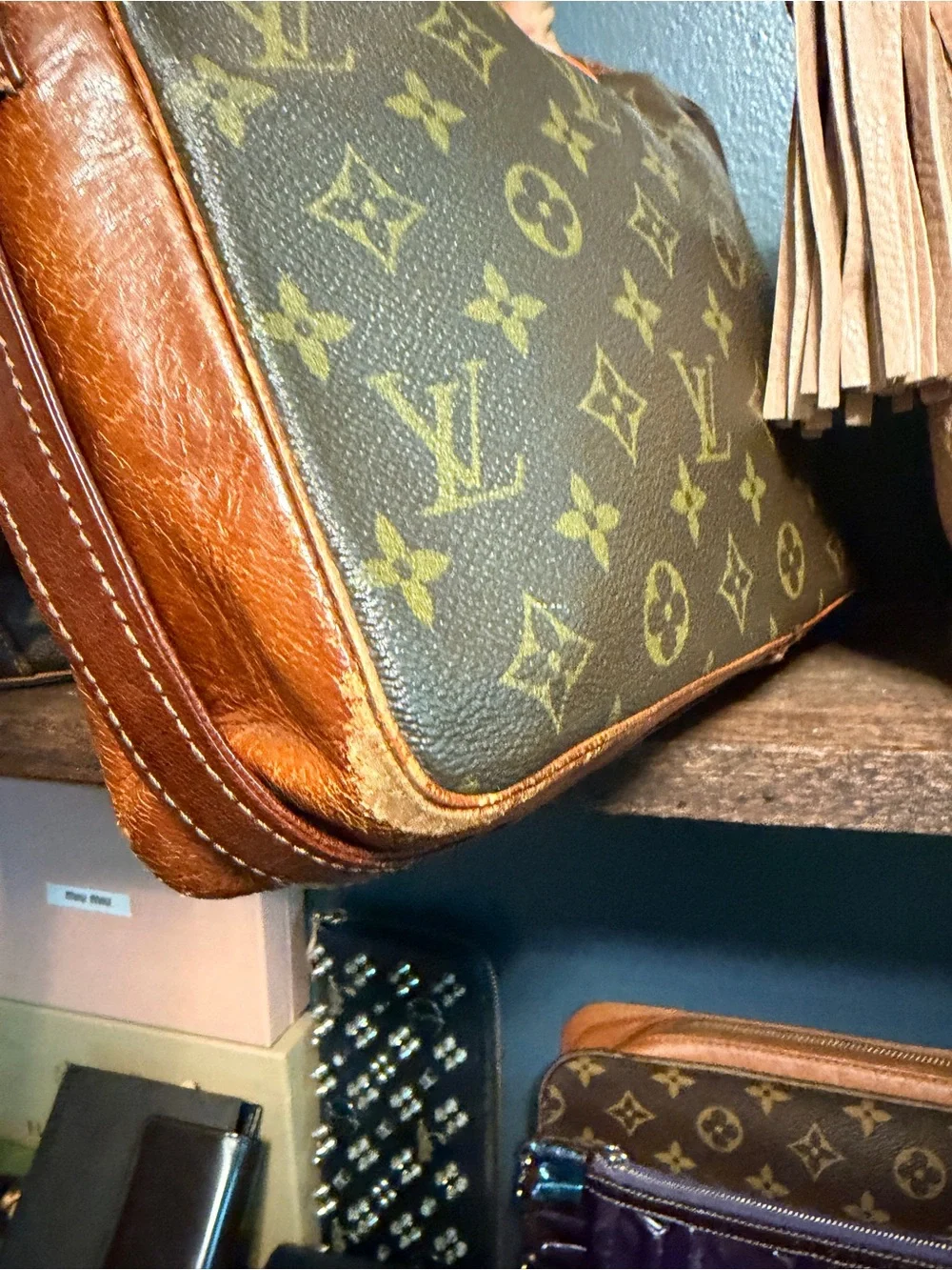 Louis Vuitton Monogram Vintage Sac Bandouliere Shoulder Bag
